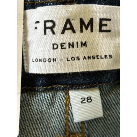 Frame Le Crop Mini Boot Jean, 28, NWT, bohemian, hippie, festival, fringe - Picture 5 of 8